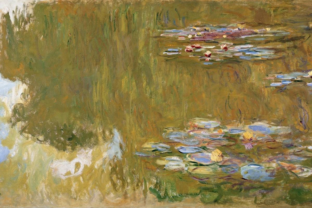 Claude Monet | Der Seerosenteich, 1917-1919 | © Albertina, Wien. Sammlung Batliner