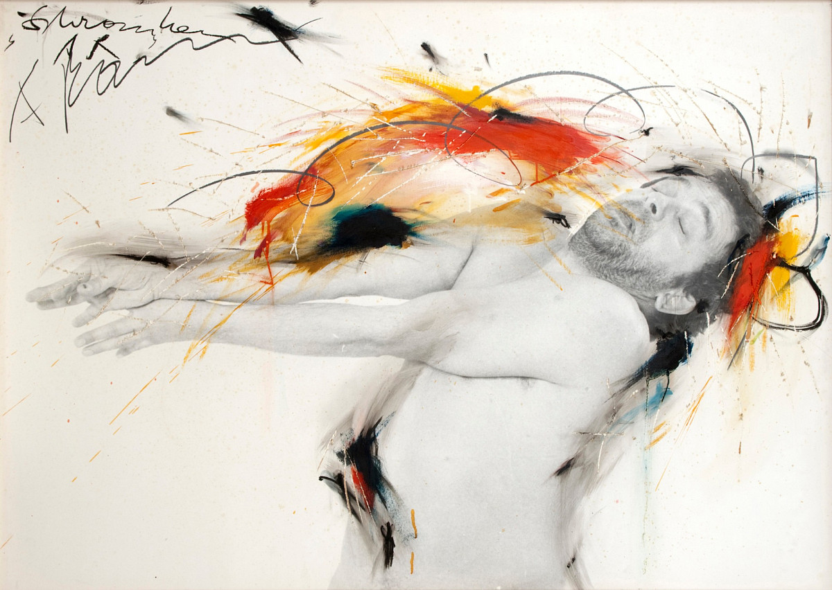 Arnulf Rainer | Schranken, 1974-75 | ALBERTINA, Wien © Arnulf Rainer