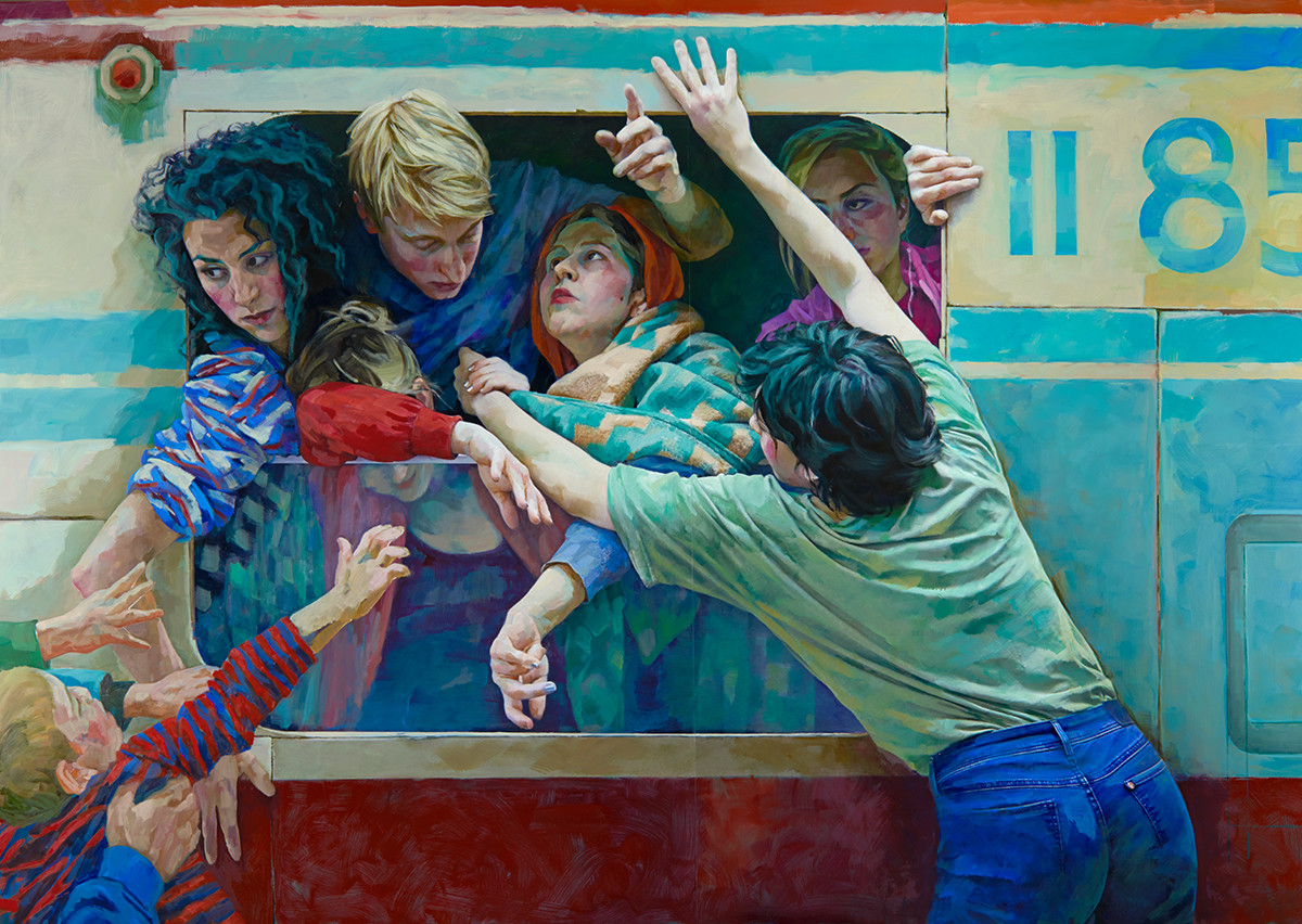 Xenia Hausner: Exiles 1, 2017