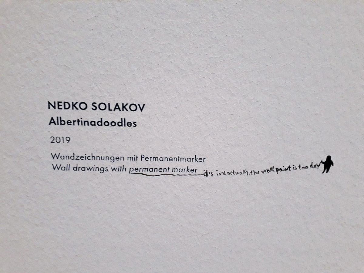 Nedko Solakov | Albertinadoodles, 2019 | © Nedko Solakov