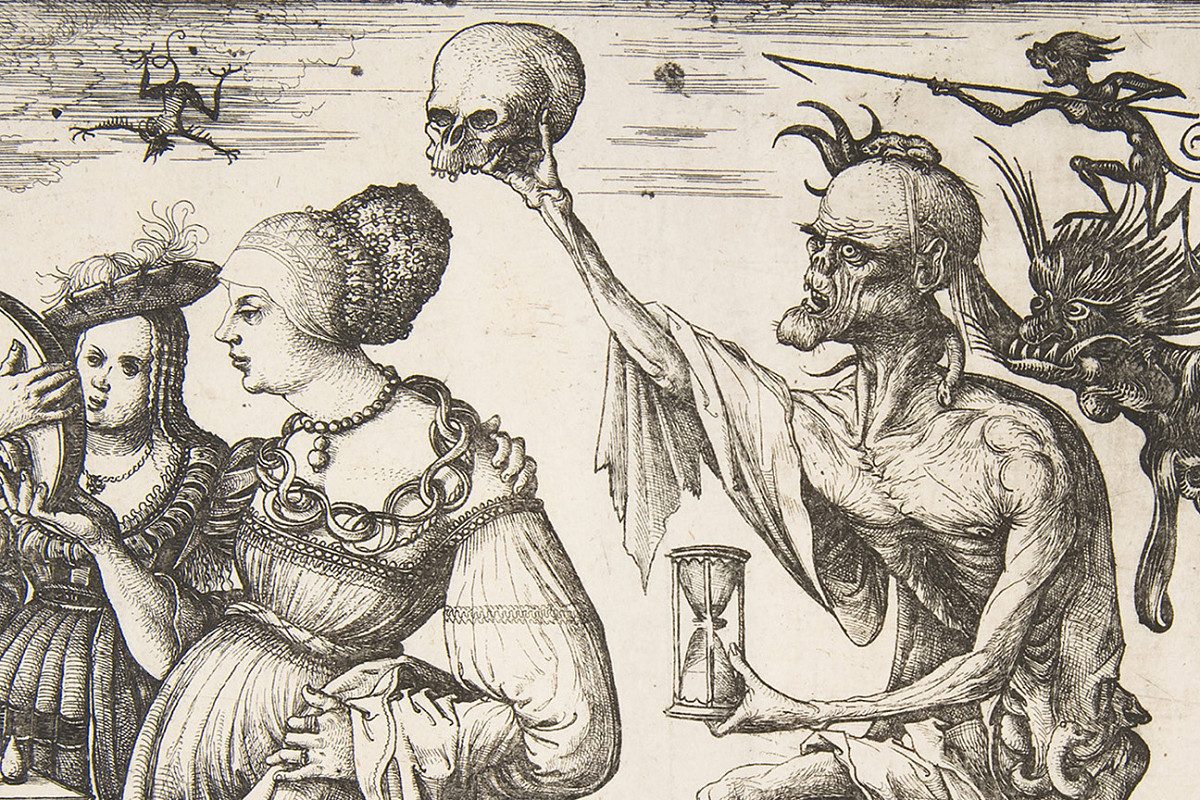 Daniel Hopfer | Tod und Teufel überraschen zwei Frauen, ca. 1510–1515 | The Metropolitan Museum of Art, New York