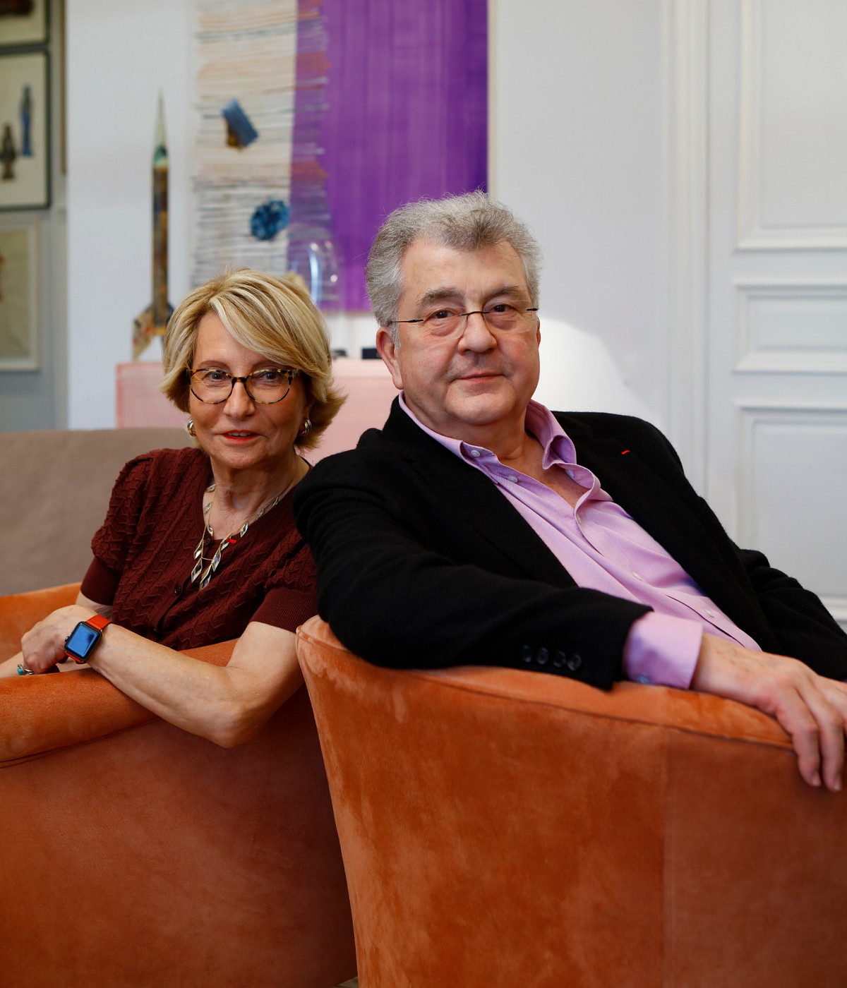 Das Sammlerpaar Florence und Daniel Guerlain | Foto © Christophe Boulze