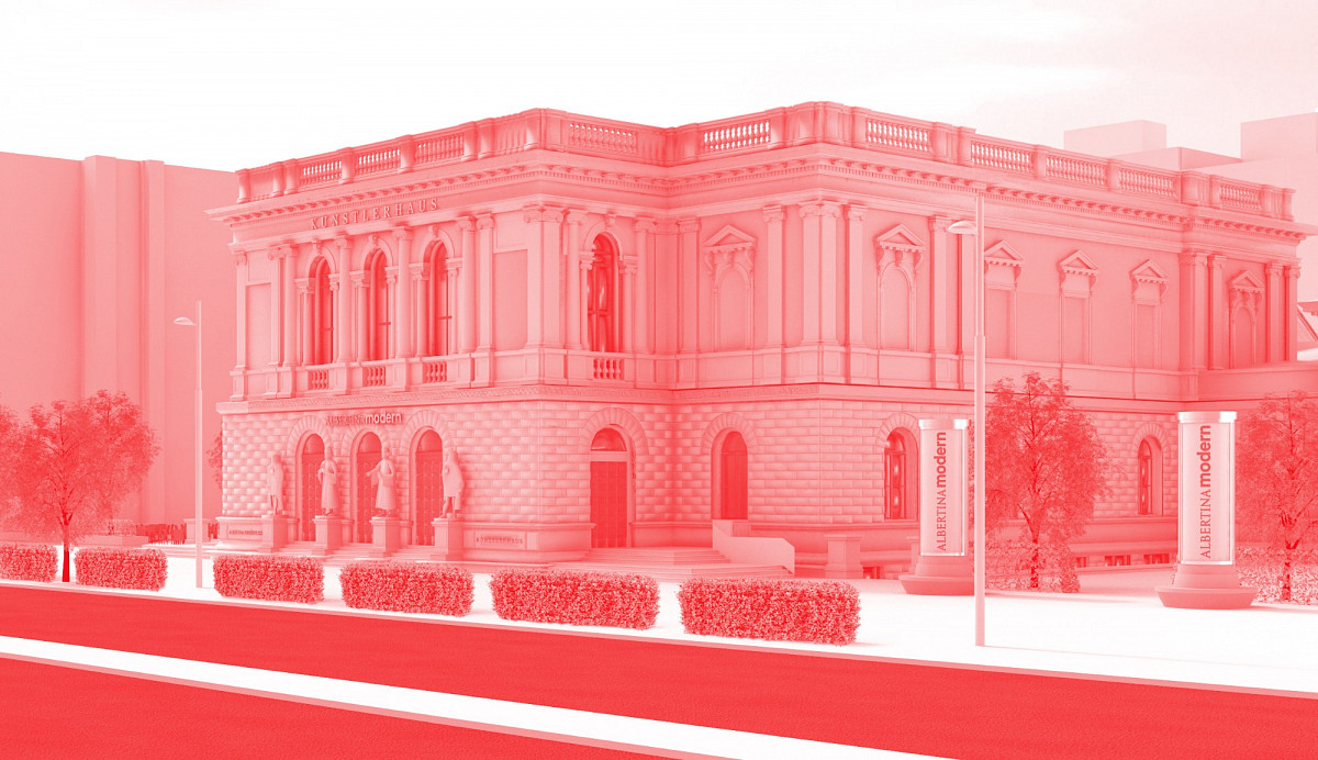 ALBERTINA Modern, Rendering (Detail), © Satek