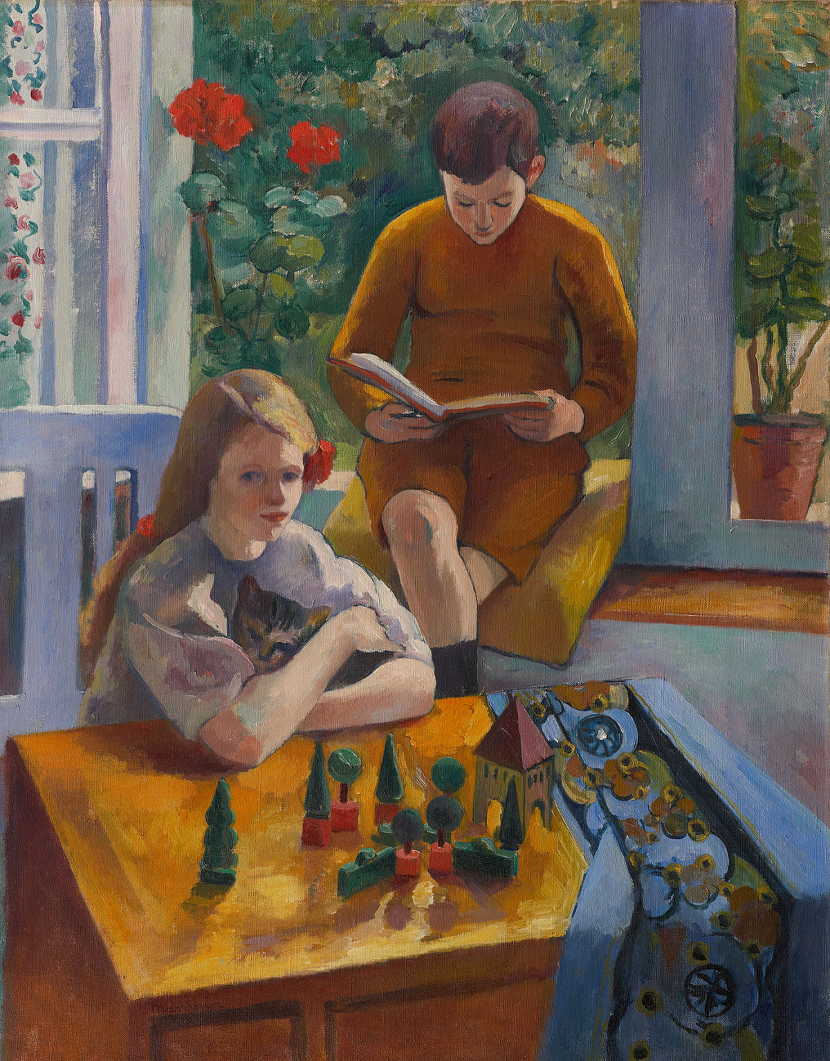Henri Manguin | Les Enfants Hans et Lisa Hahnloser, 1910 | Dauerleihgabe an Hahnloser/Jaeggli Stiftung, Villa Flora, Winterthur Foto: Reto Pedrini, Zürich