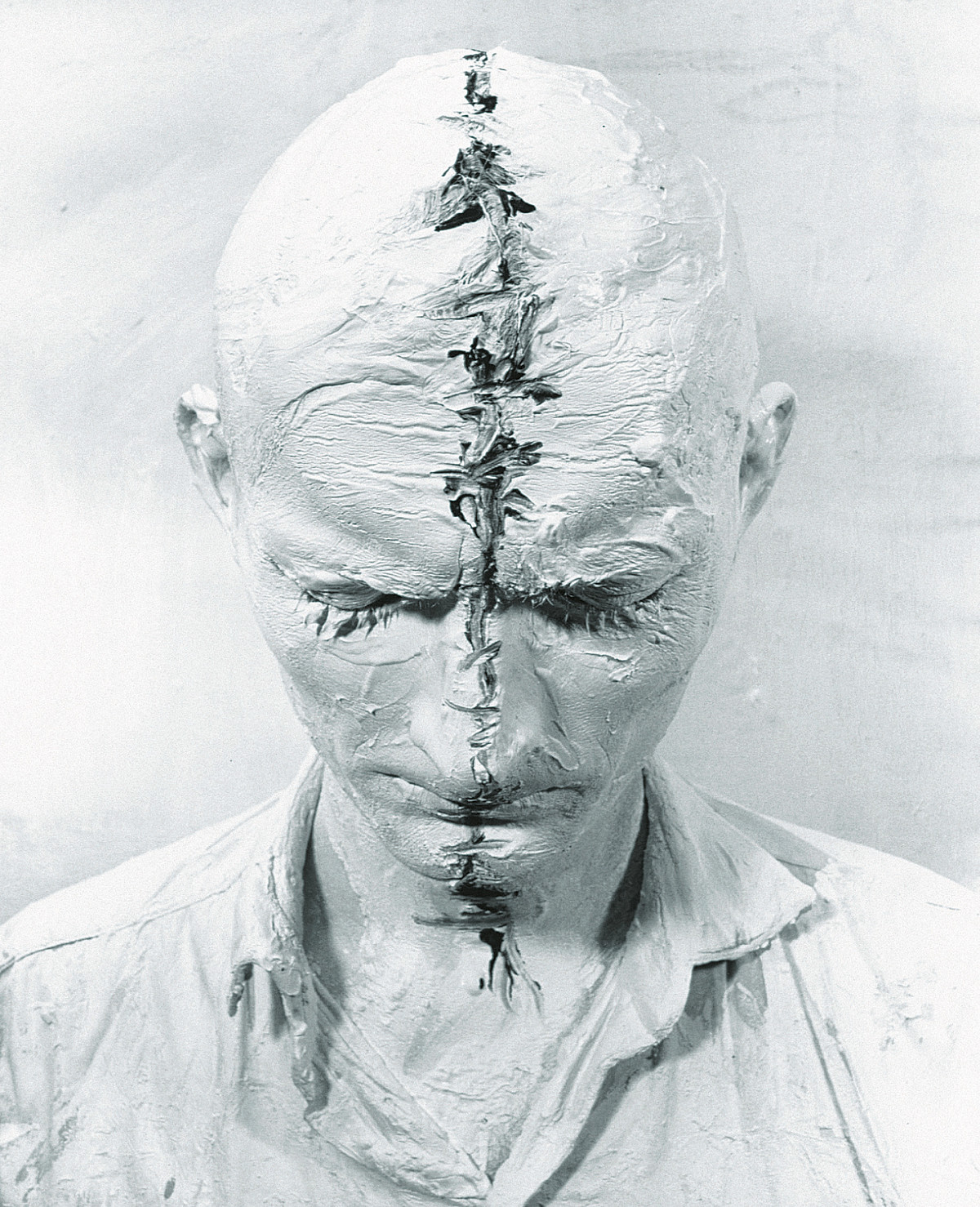 Günter Brus | Selbstbemalung II, 1965 | ALBERTINA, Wien – The ESSL Collection © Günter Brus