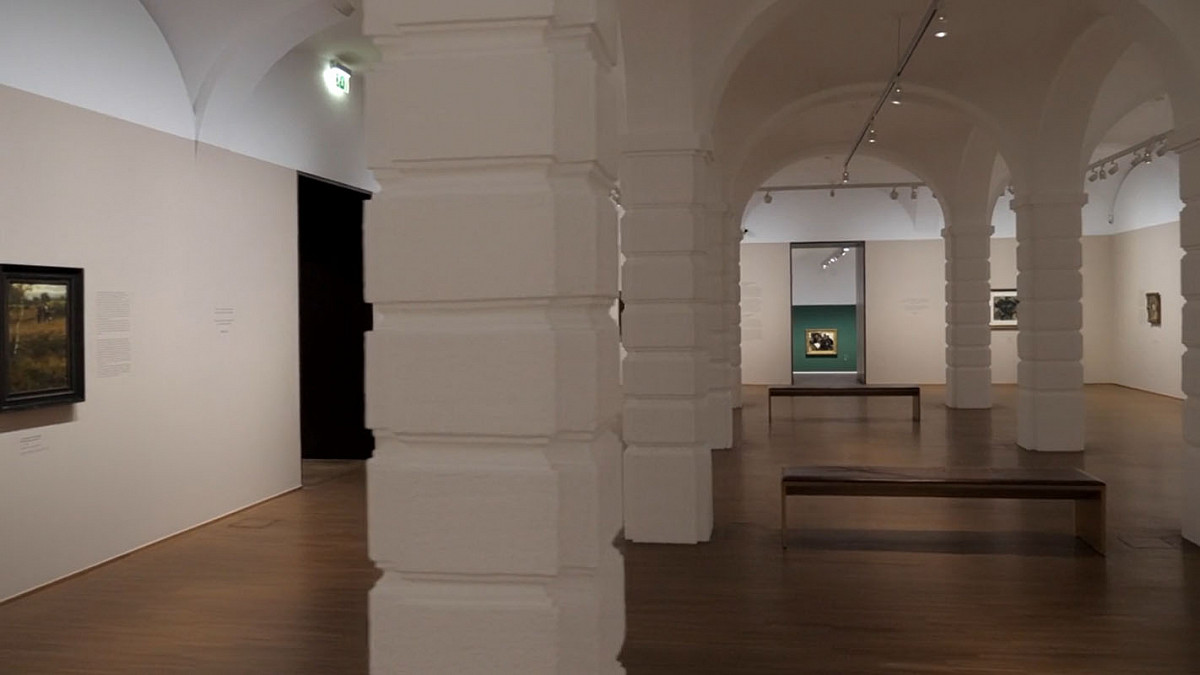 In der Ausstellung