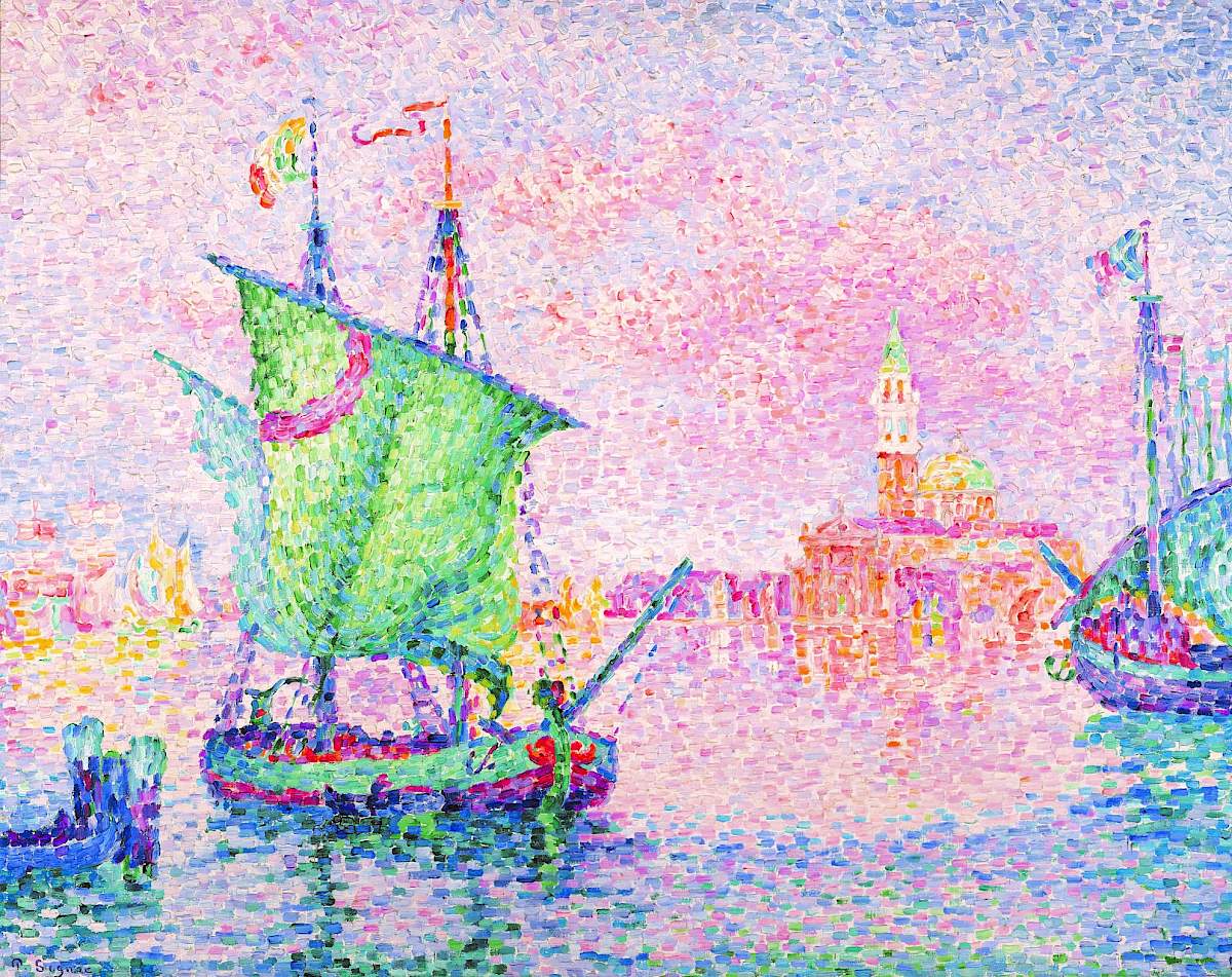 Paul Signac | Venice, The Pink Cloud, 1909 | The ALBERTINA Museum, Vienna – The Batliner Collection