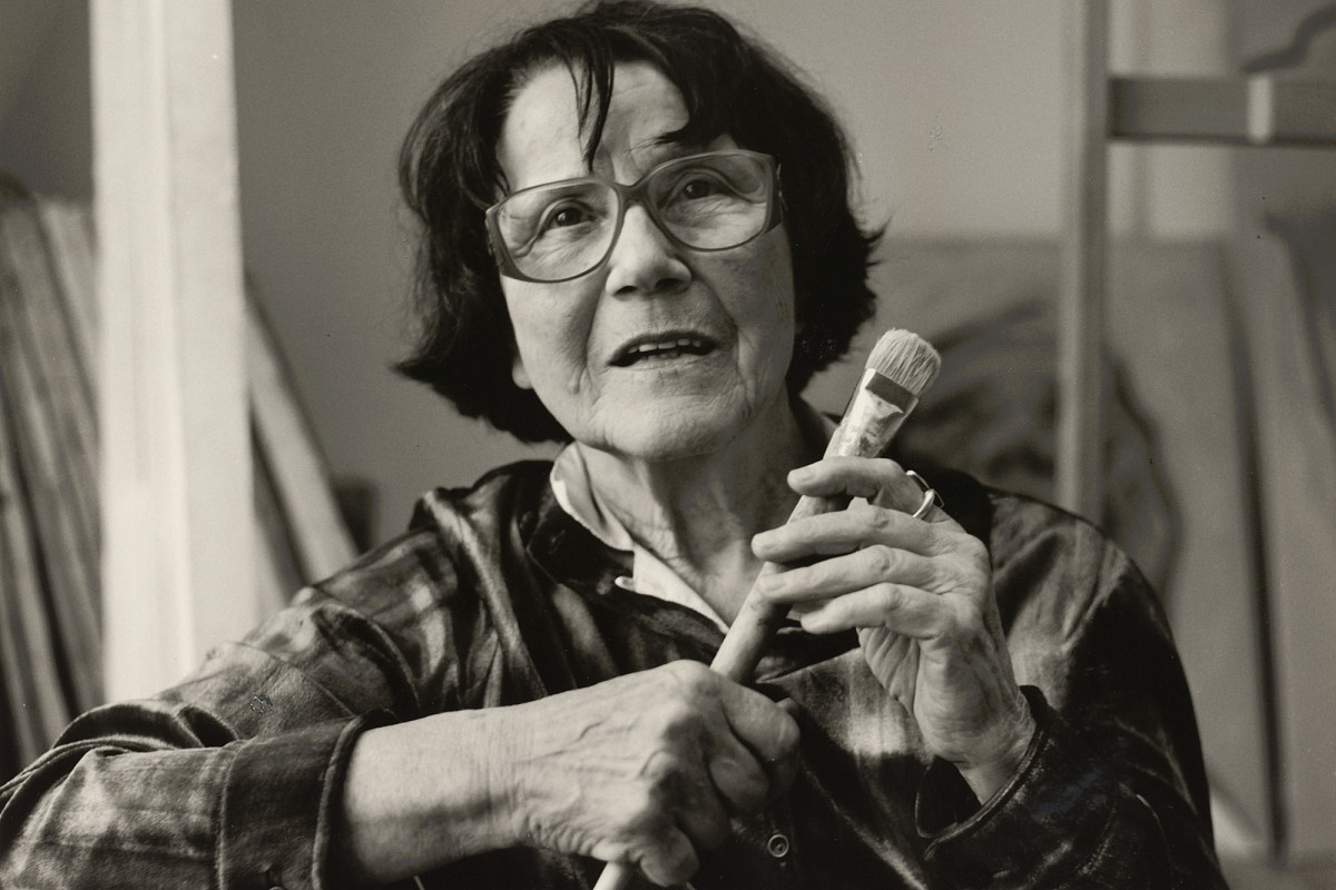 Franz Hubmann | Maria Lassnig (1919-2014), 1998 | ALBERTINA, Wien – Schenkung Sammlung Helmut Klewan | © Franz Hubmann | Imagno | picturedesk.com
