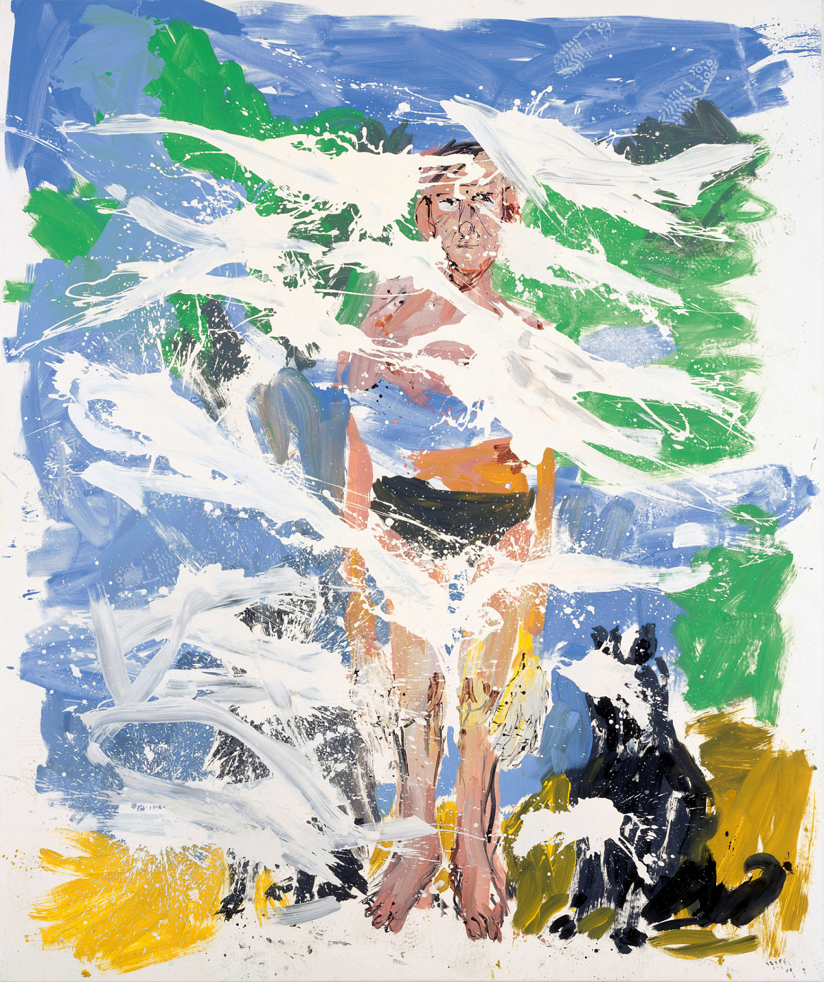 Georg Baselitz | B. für Larry (Remix), 2006 | The ALBERTINA Museum, Vienna - Permanent loan from the Viehof Collection © Georg Baselitz