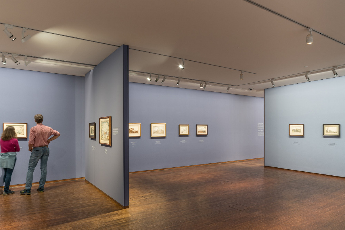 Einblick in die Ausstellungshalle | Foto © Robert Bodnar