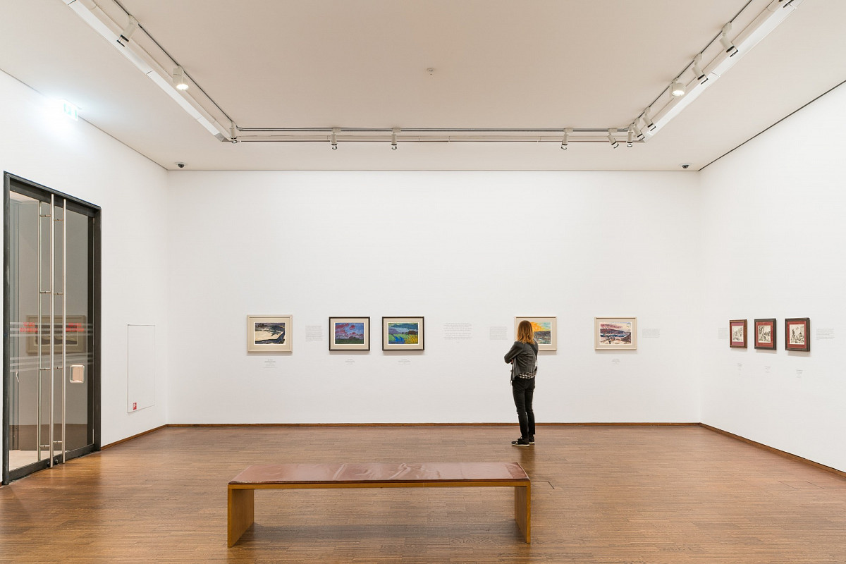 Einblick in die Ausstellungshalle | Foto © Robert Bodnar