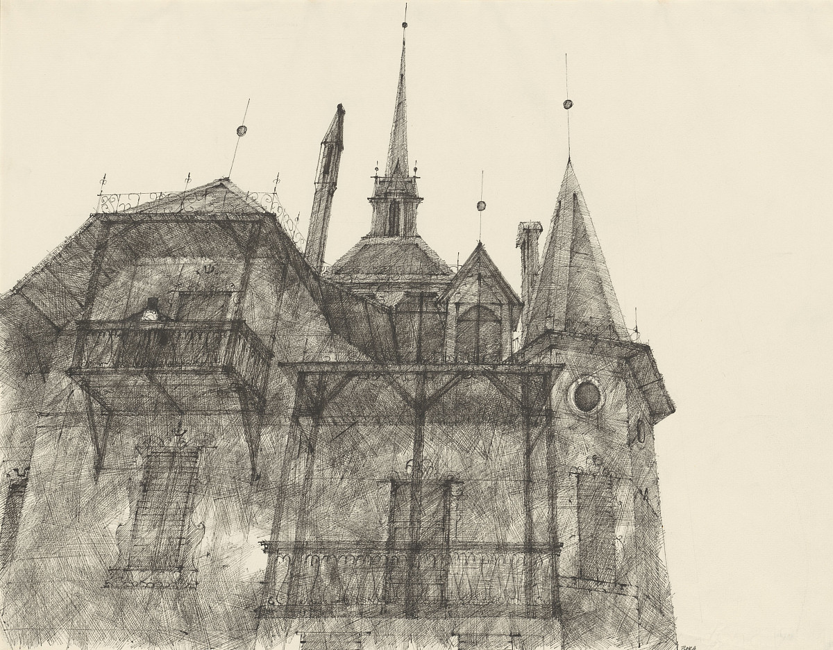 Paul Flora: Caligari, 1965