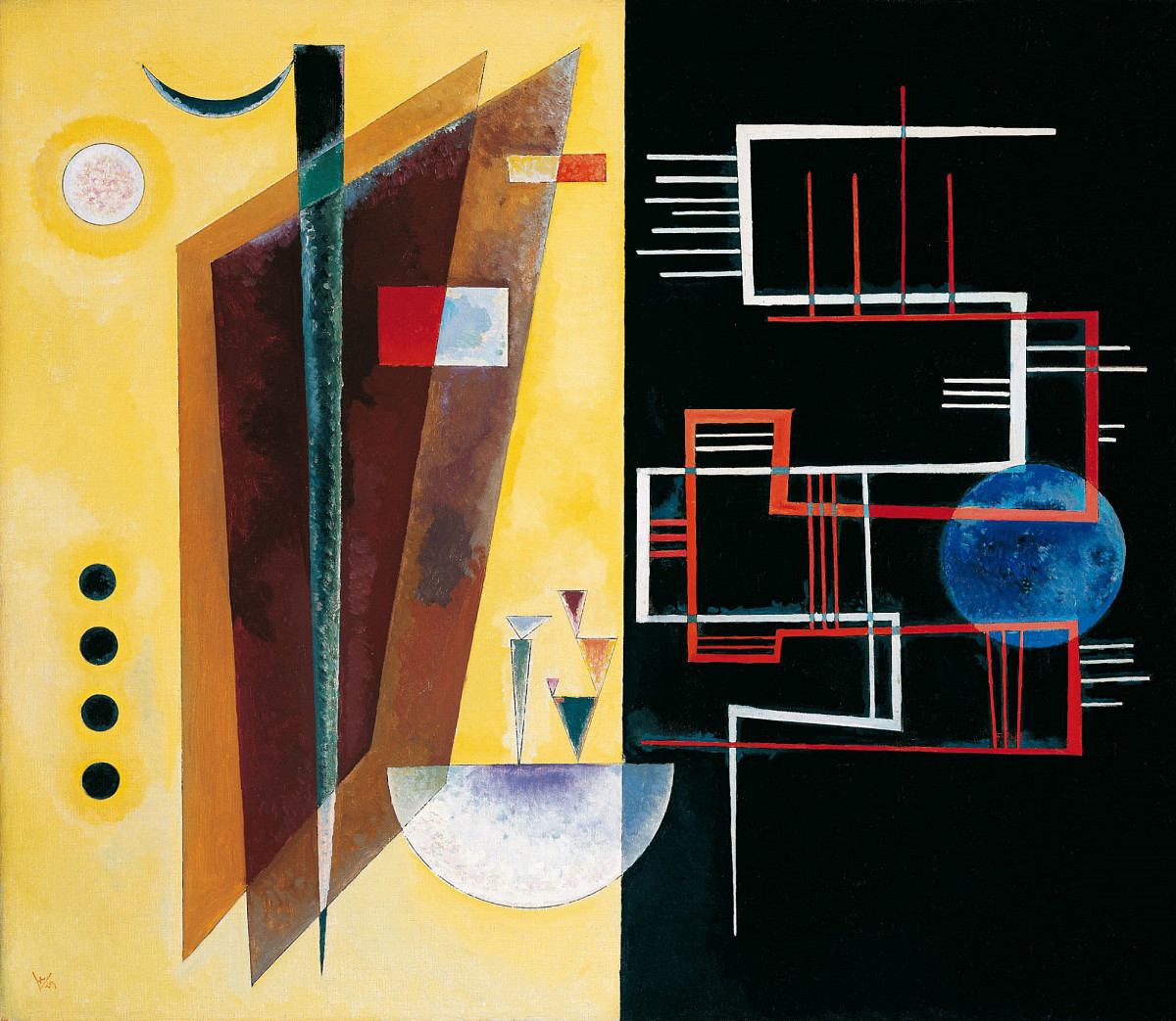Wassilij Wassiljewitsch Kandinsky | Innerer Bund, 1929 | ALBERTINA, Wien. Sammlung Batliner