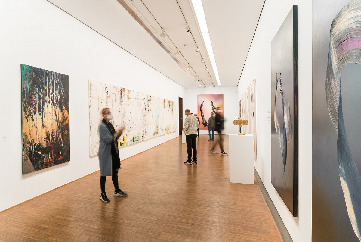 Einblick in die Ausstellungshalle | Foto © Robert Bodnar