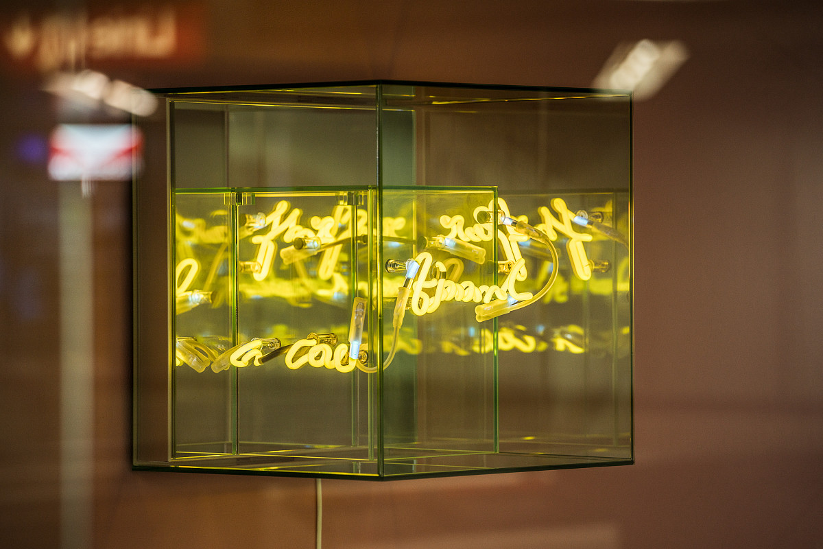 Brigitte Kowanz: Submerged Into a Continual Flux of Information, 2019