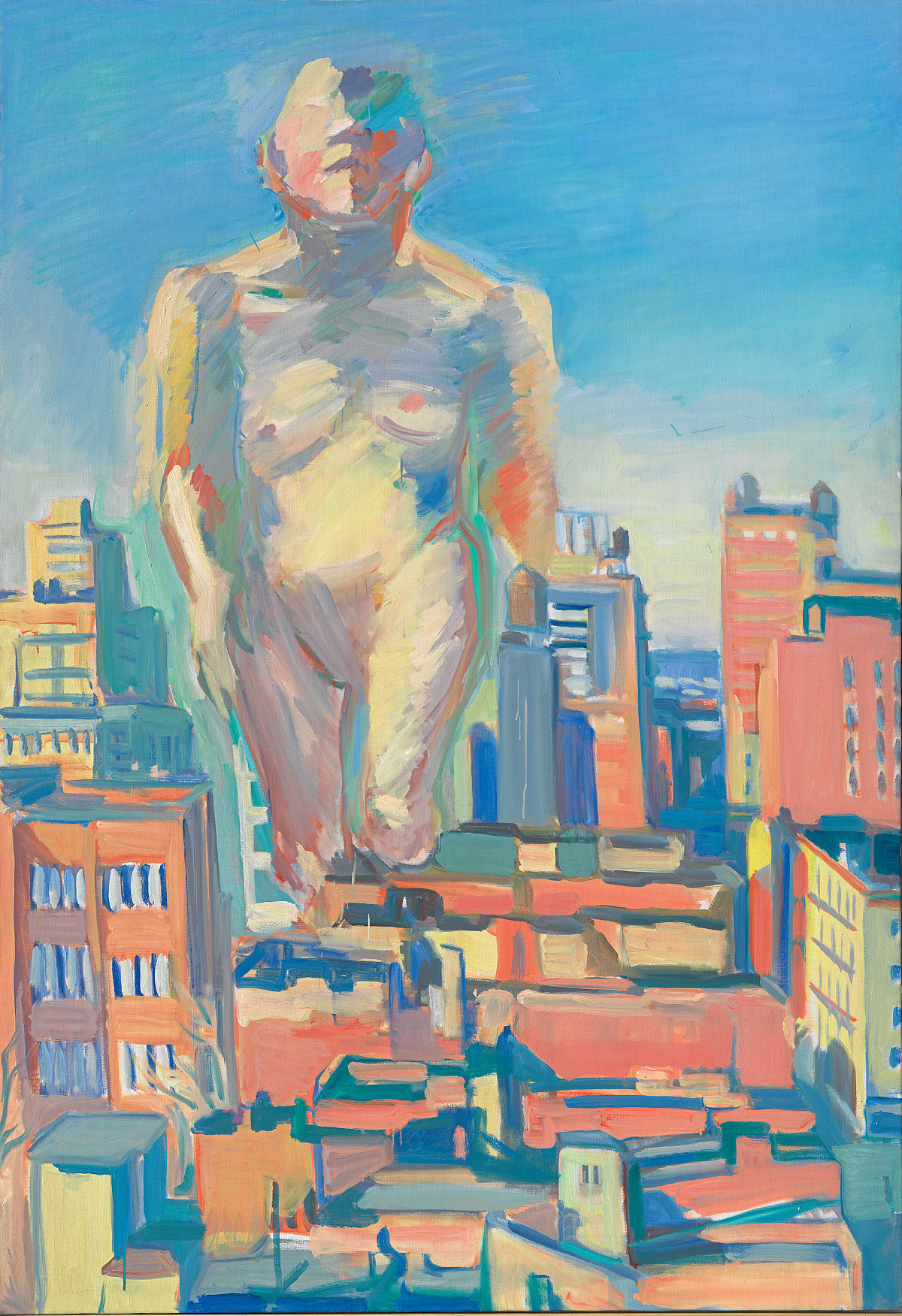 Maria Lassnig: Woman Power, 1979