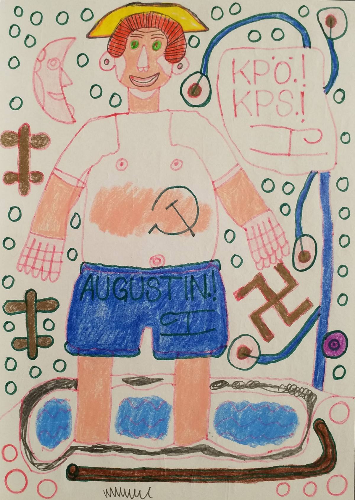 August Walla: Augustin.! KPÖ.! KPS.!, undated