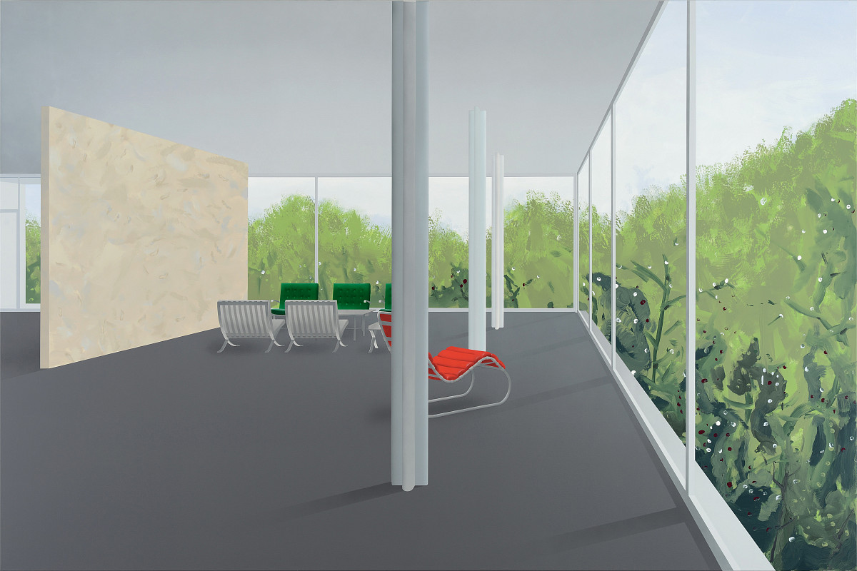 Ben Willikens: Room 1387. Mies van der Rohe, Villa Tugendhat (Salon), Brno, 2018