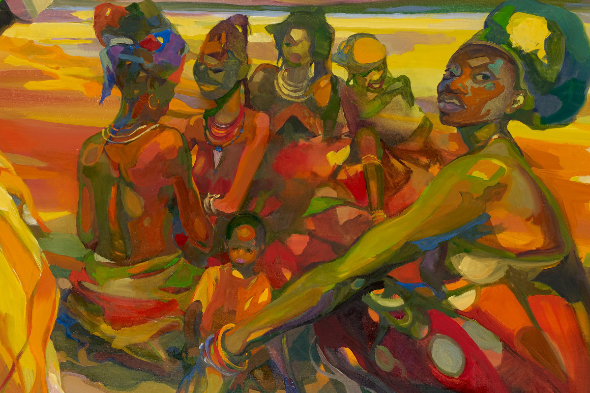Ruth Baumgarte | African Vision, 1998 | © Kunststiftung Ruth Baumgarte