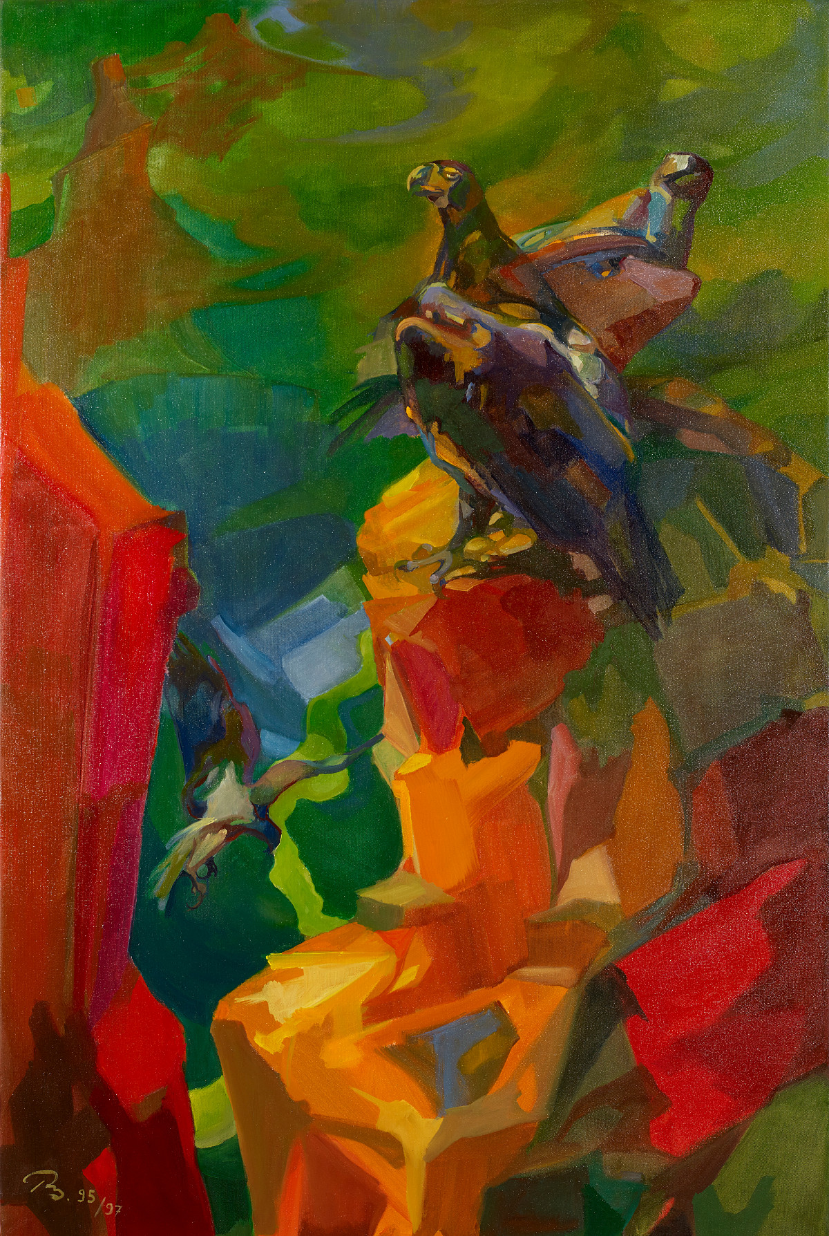 Ruth Baumgarte: Stream of Time, 1995-1997