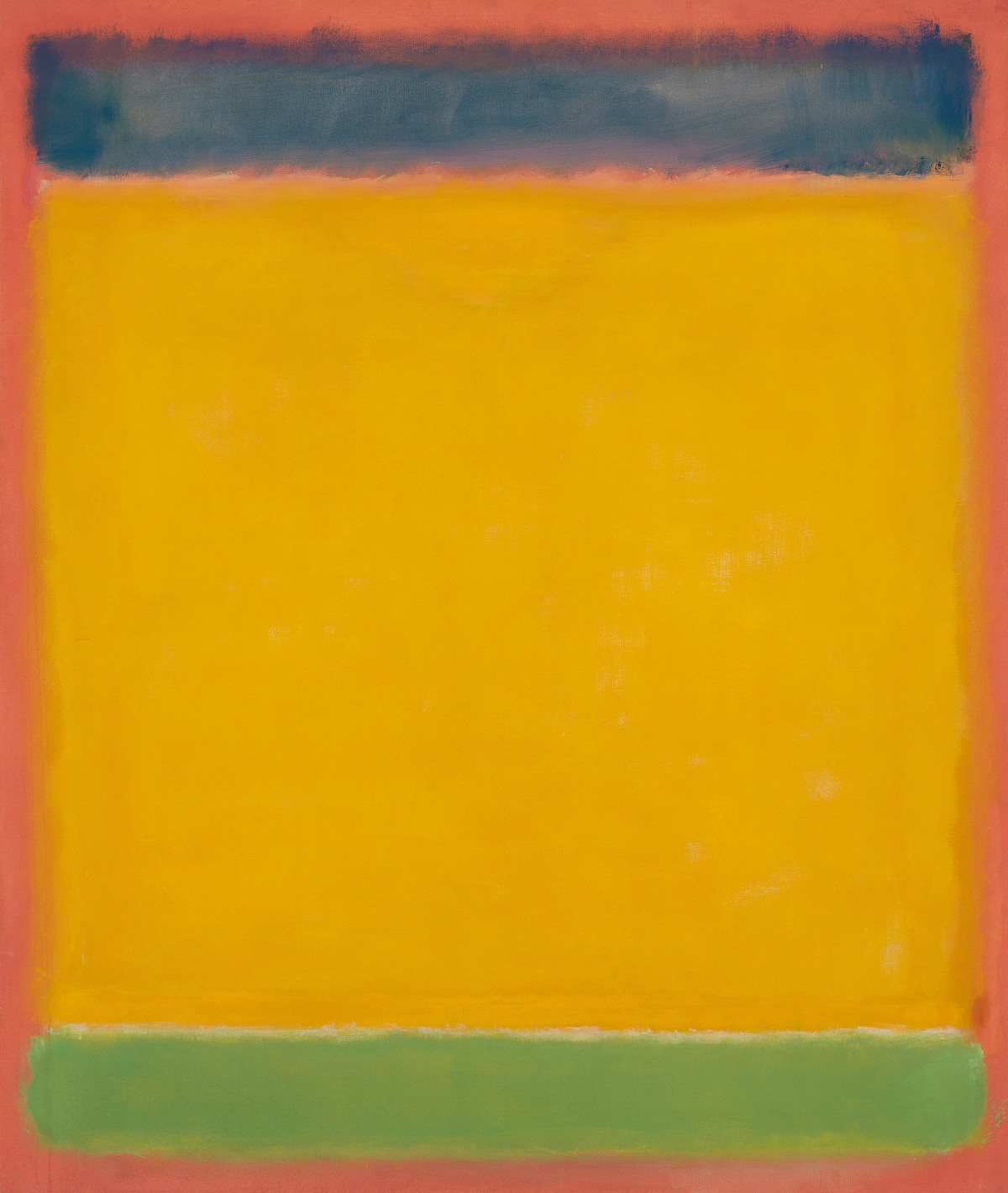 Mark Rothko: Untitled (Blue, Yellow, Green on Red), 1954