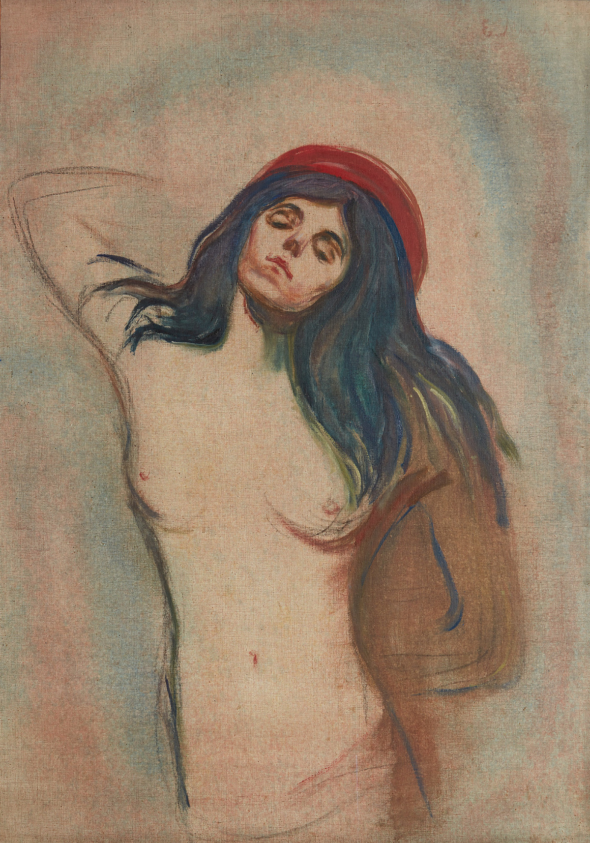 Edvard Munch | Madonna, 1895-96 | Collection of Catherine Woodard and Nelson Blitz, Jr. | Foto: Bonnie H. Morrison
