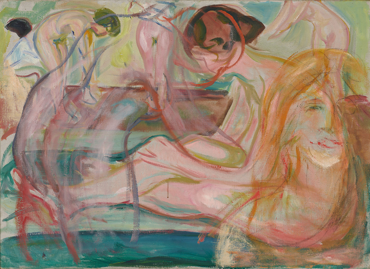Edvard Munch: Women in the Bath, 1917