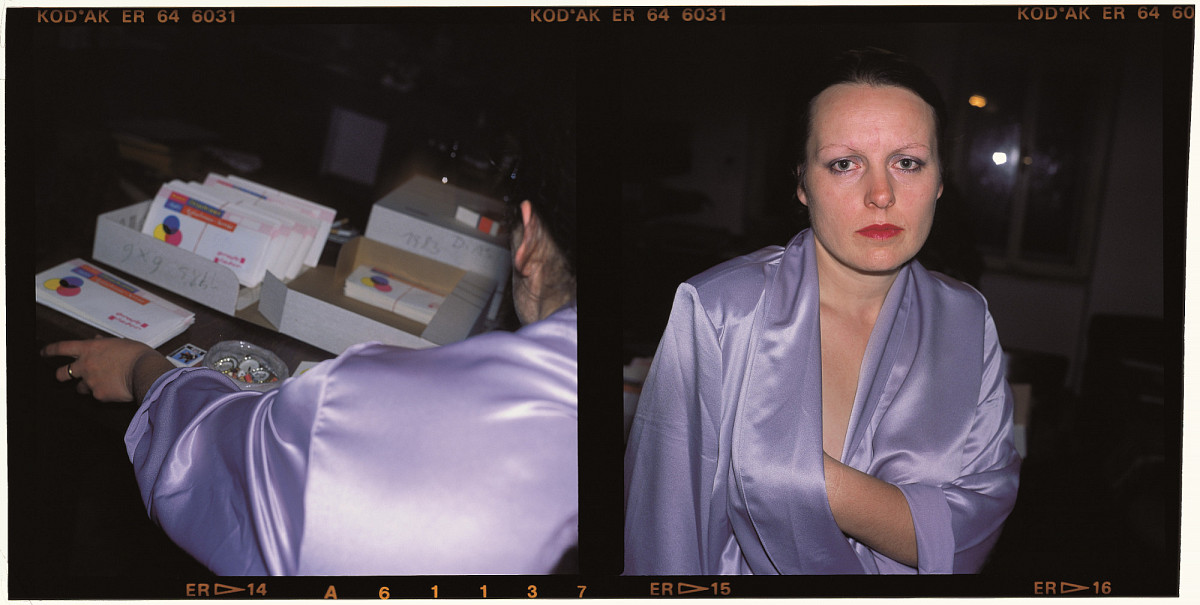 Manfred Willmann | Aus der Serie „Für Christine“, 1984-85 | Cibachrome | 50,5 × 112 cm | ALBERTINA, Wien - Erwerbung aus Mitteln der Galerienförderung des BMKÖS 2021