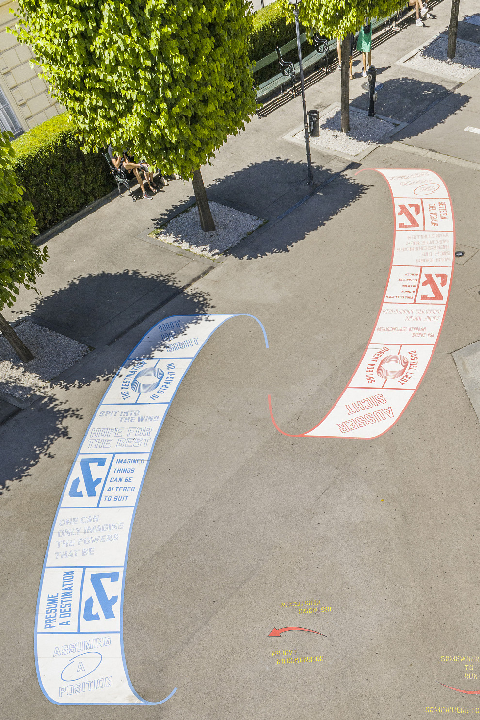 OUT OF SIGHT. Lawrence Weiner « The ALBERTINA Museum Vienna