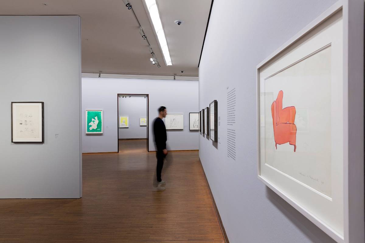 Exhibition View MARIA LASSNIG − DIALOGUES | Photo © Bureau Kies