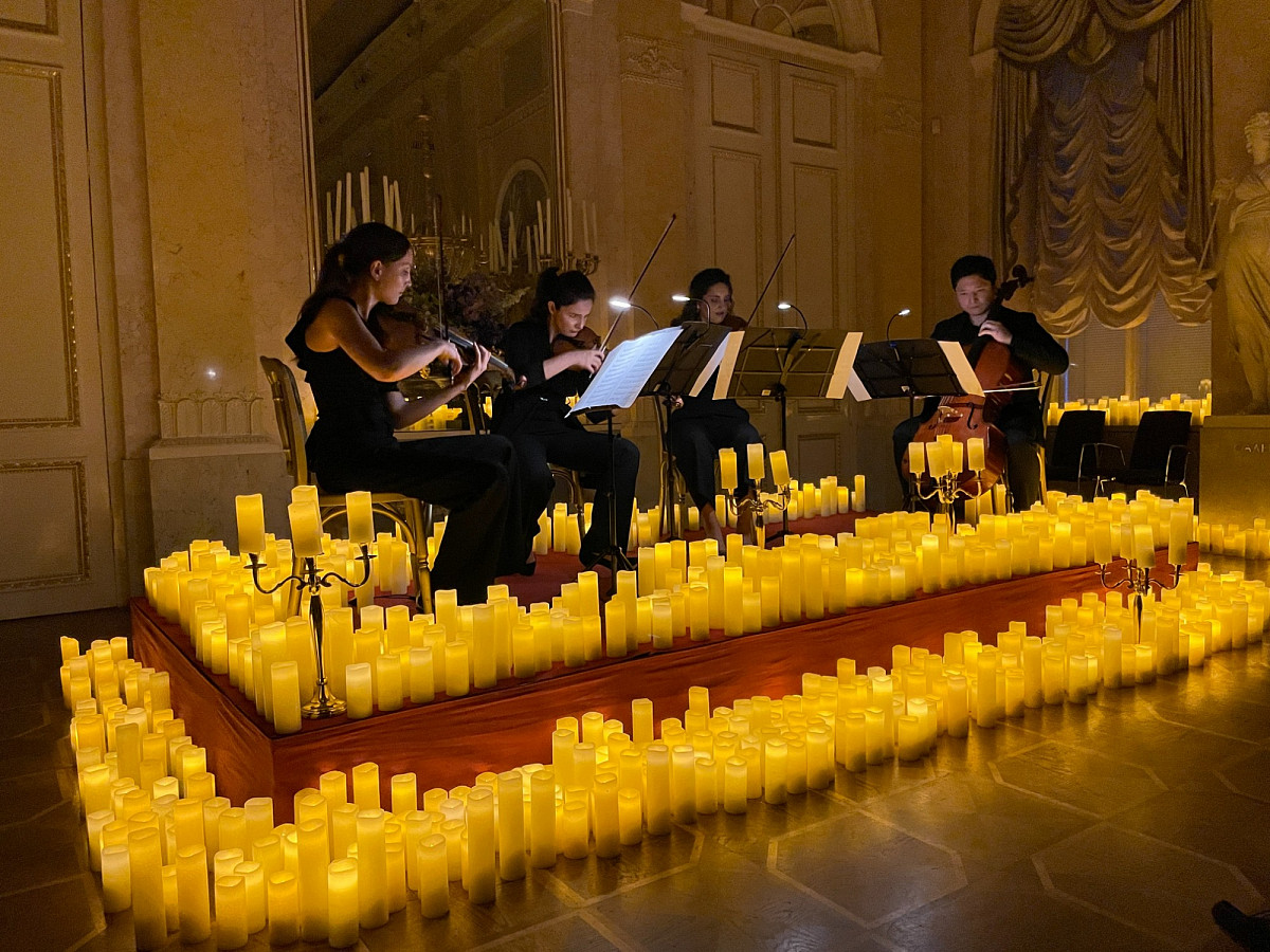 Das Streichquartett Classic Sound Vienna | Foto © Albertina