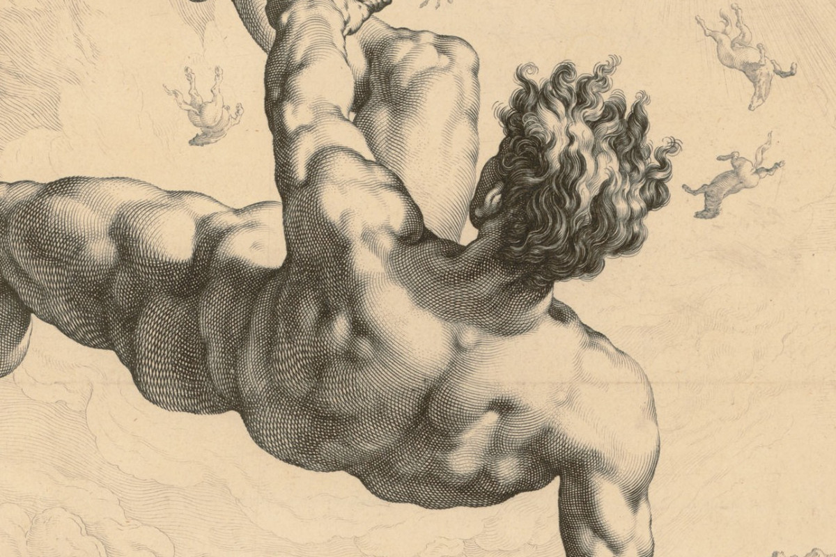 Hendrick Goltzius | Phaeton, 1588 | ALBERTINA, Wien