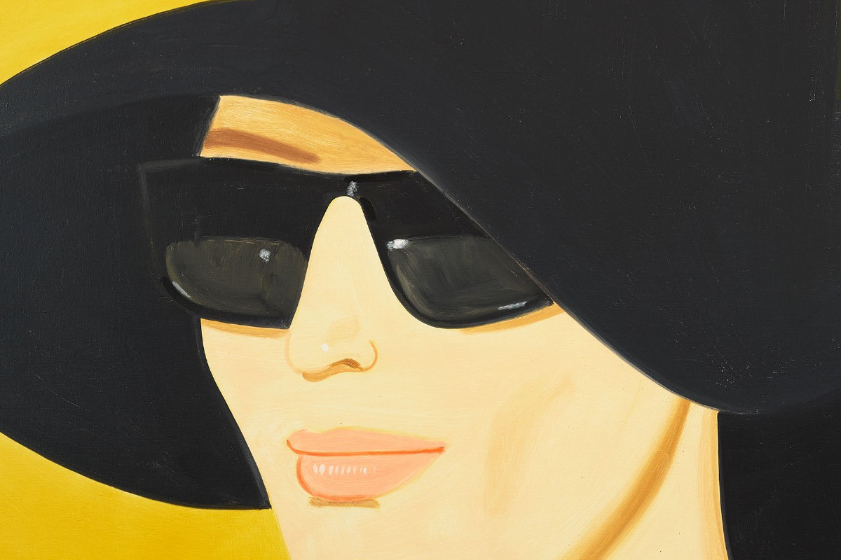 Alex Katz | Black Hat #2, 2010 | ALBERTINA, Wien - Sammlung Batliner | © Bildrecht, Wien 2023