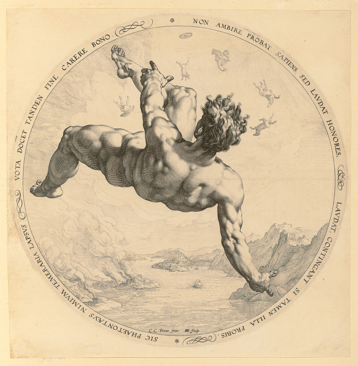 Hendrick Goltzius: Phaeton, 1588