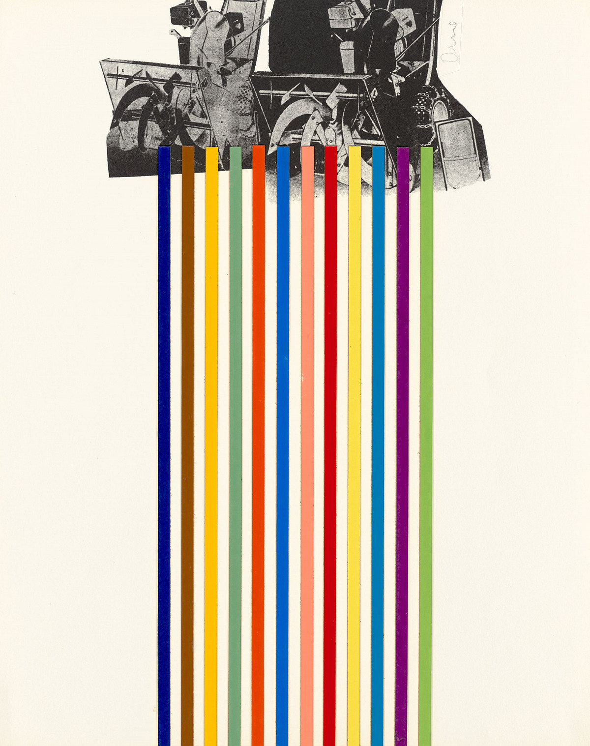 Jim Dine: Aus der Serie "Tool Box": Ohne Titel, 1966