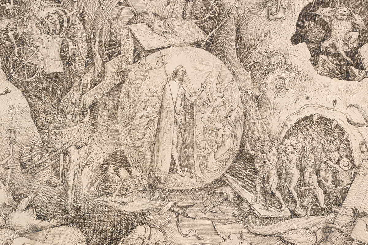 Pieter Bruegel d. Ä. | Die Höllenfahrt Christi, 1561 | Albertina, Wien
