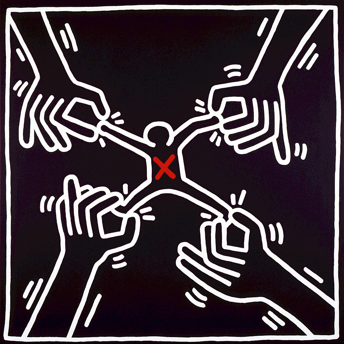Keith Haring | Untitled, 1985 | Alona Kagan, USA © The Keith Haring Foundation