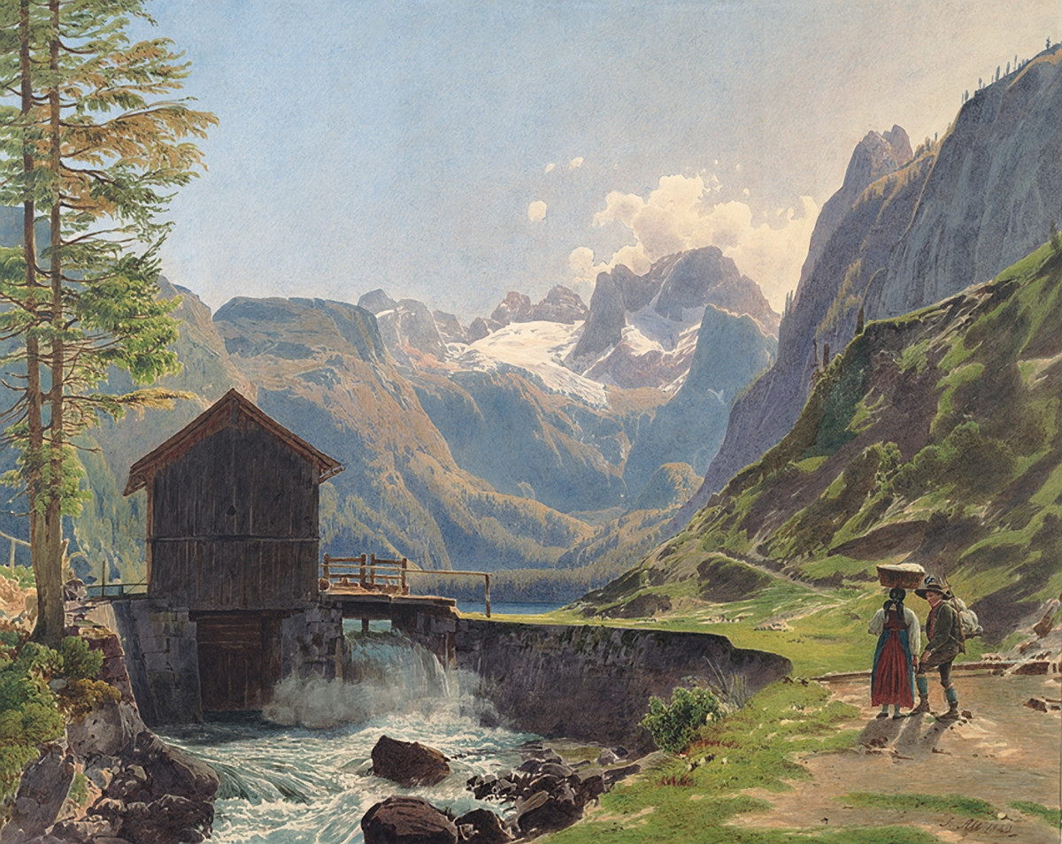 the art of the viennese watercolor the albertina museum vienna pictures to watercolor