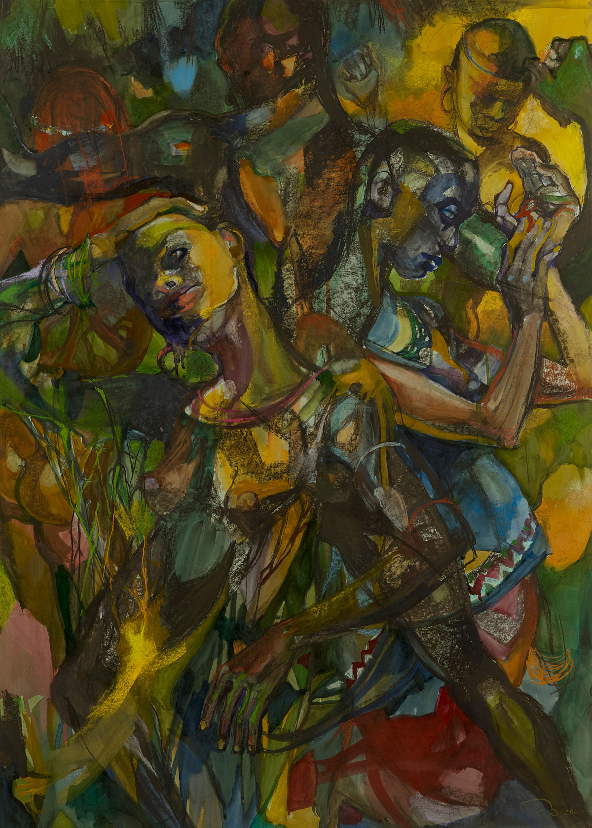 Ruth Baumgarte: The African Beat I, 2000