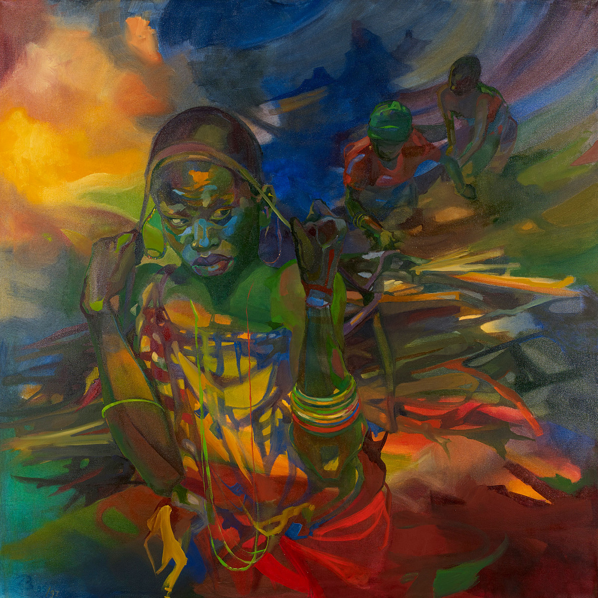 Ruth Baumgarte: Turn on Fire, 1995-1997