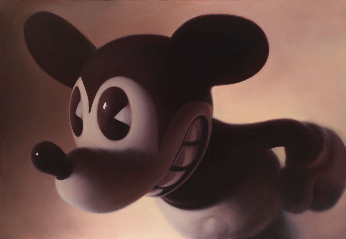 Gottfried Helnwein | Pink Mouse | Sammlung Christian Baha