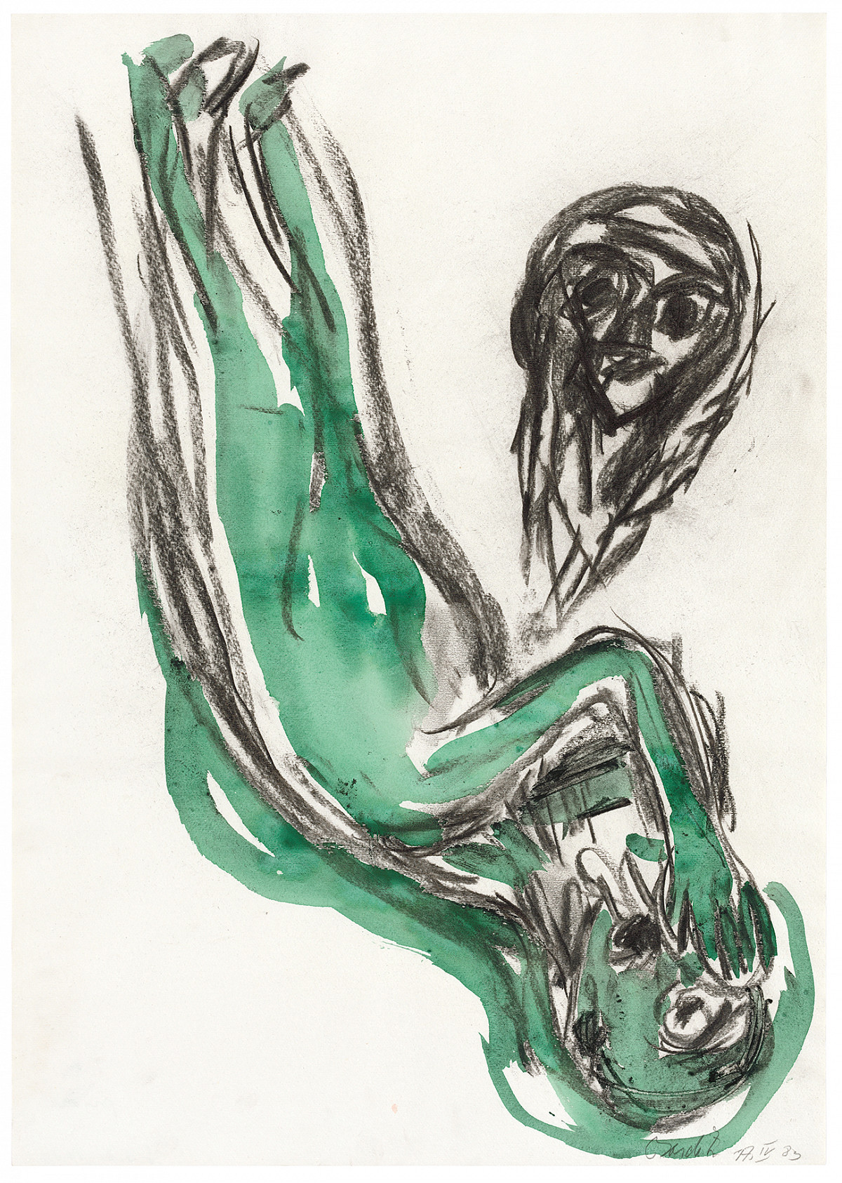 Georg Baselitz: Pious Man, 1983