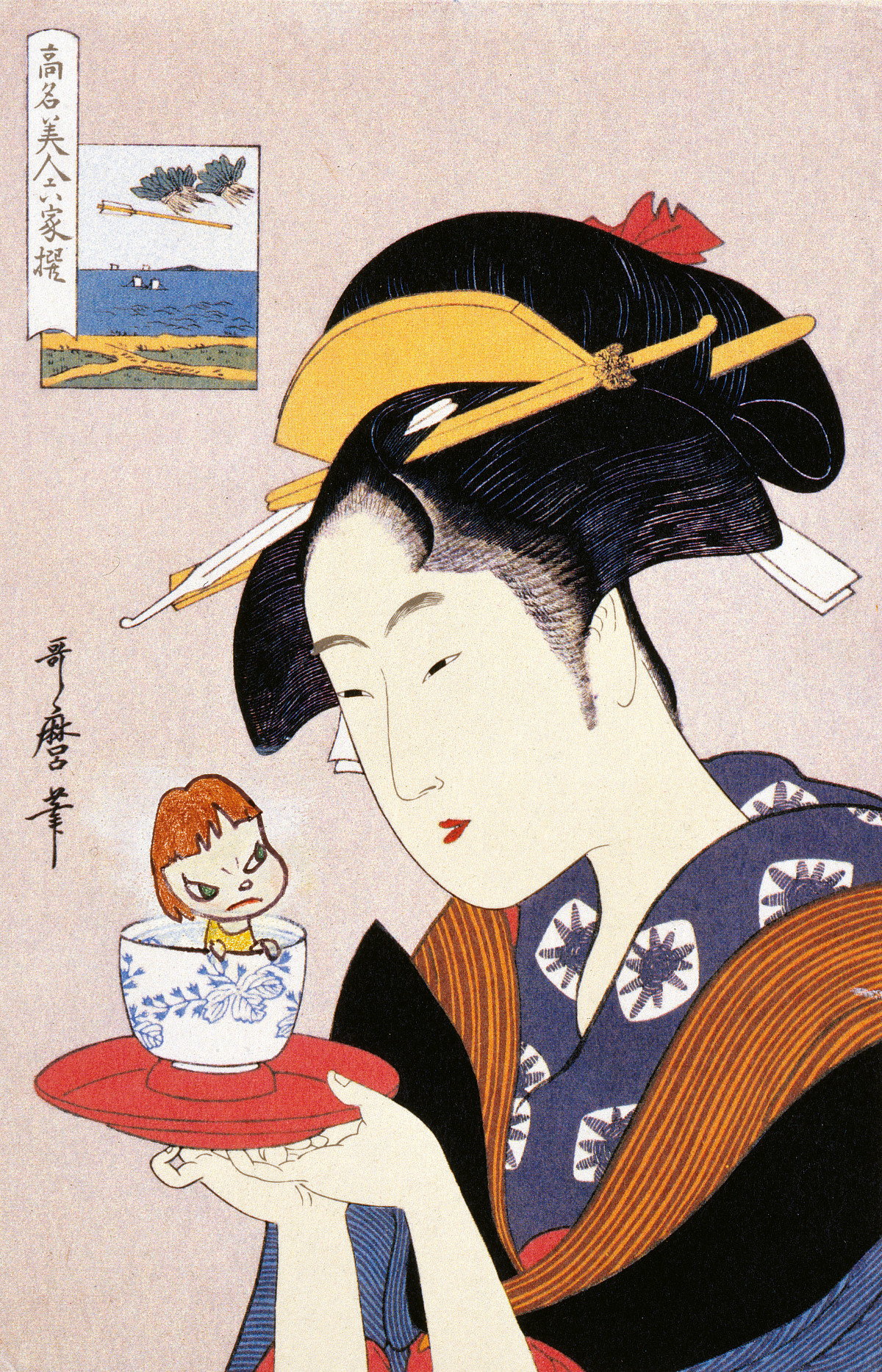 Yoshitomo Nara: Cup Kid, 2000