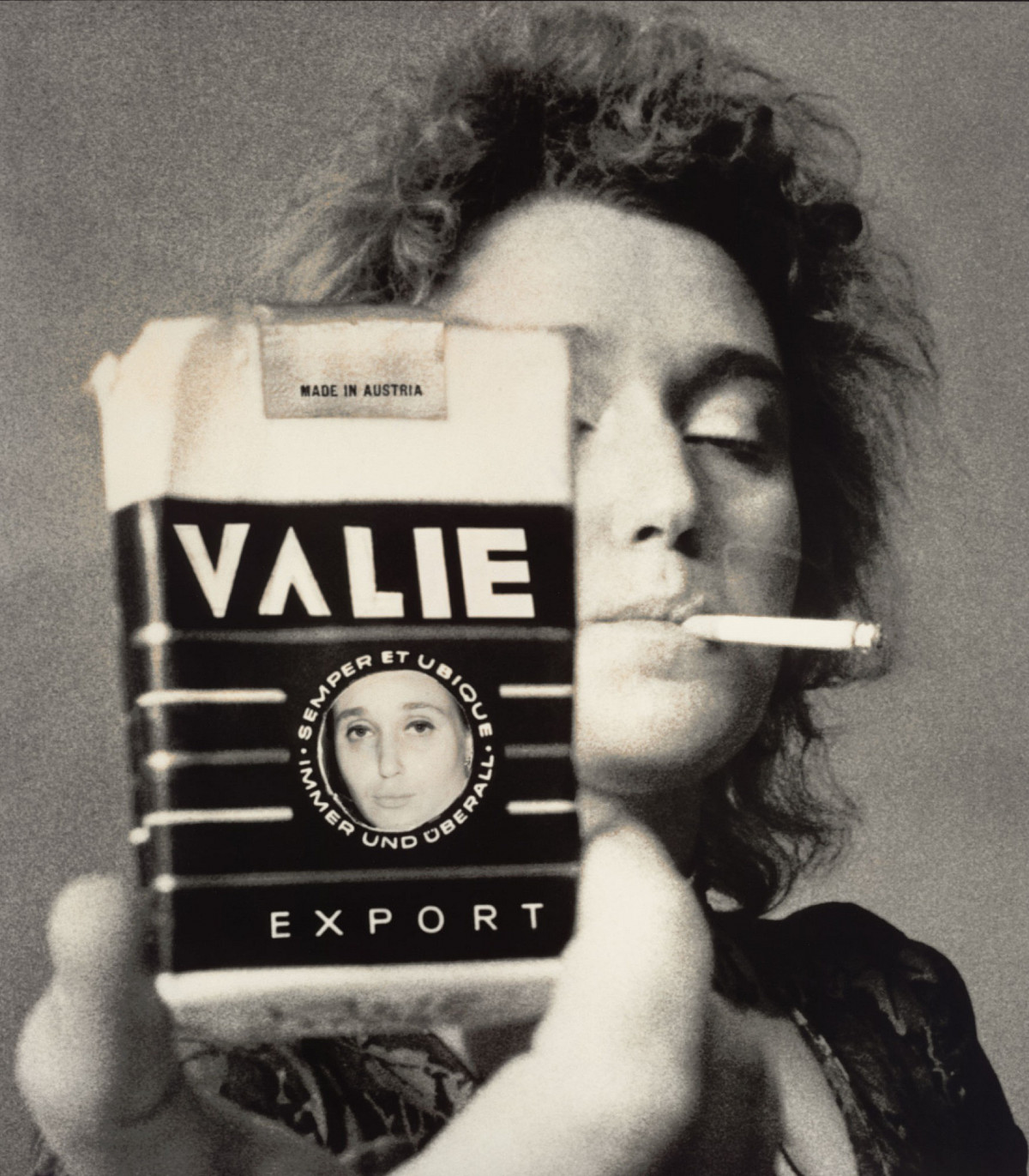 VALIE EXPORT | VALIE EXPORT - SMART EXPORT Selbstportrait, 1970 | ALBERTINA, Wien – The ESSL Collection | © VALIE EXPORT | Bildrecht, Wien 2023 | Foto: © Gertraud Wolfschwenger