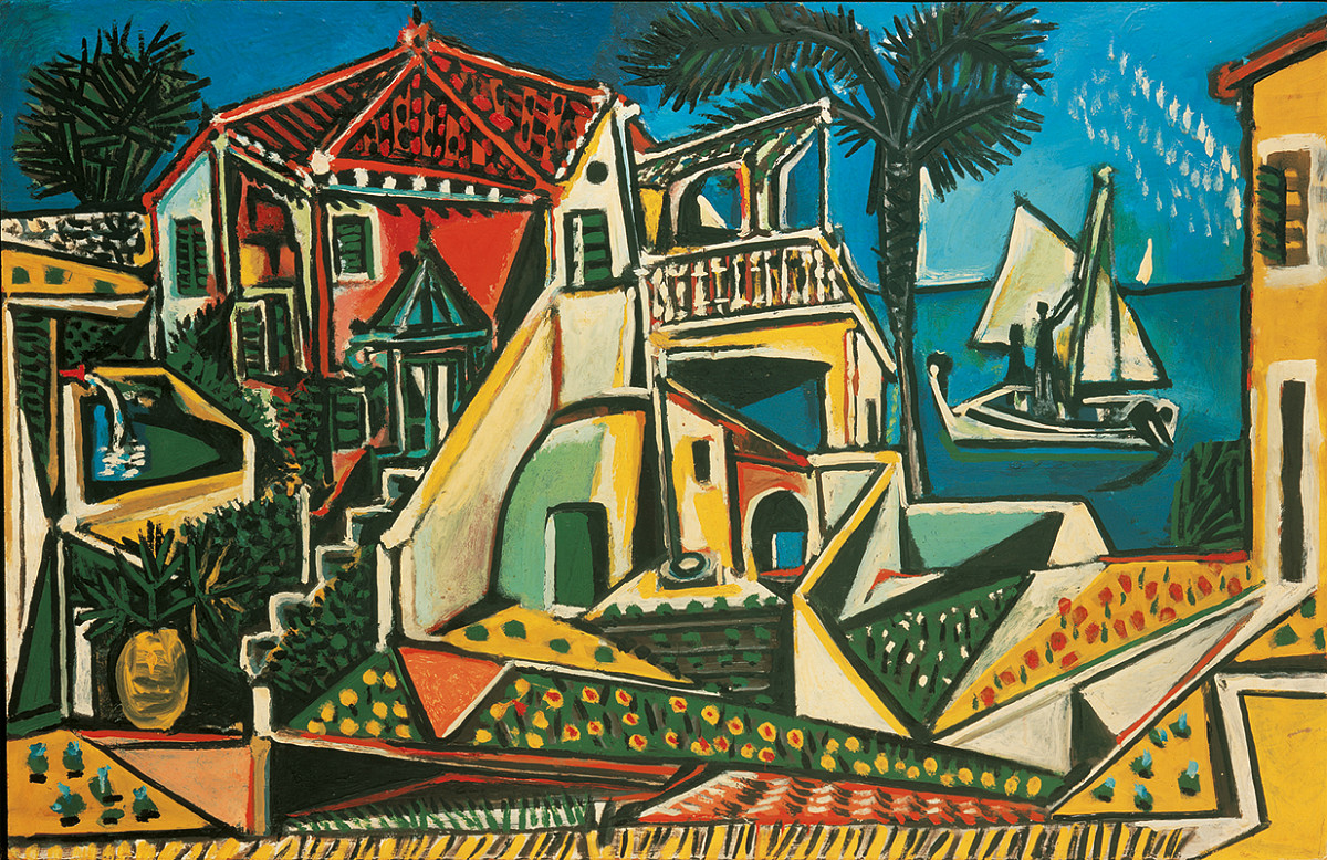Pablo Picasso | Mittelmeerlandschaft, 1952 | ALBERTINA, Wien – Sammlung Batliner © Succession Picasso/Bildrecht Wien, 2022