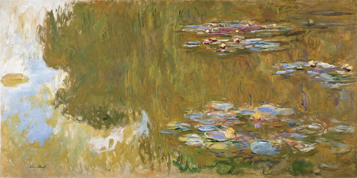 Claude Monet | Der Seerosenteich, 1917-1919 | ALBERTINA, Wien – Sammlung Batliner