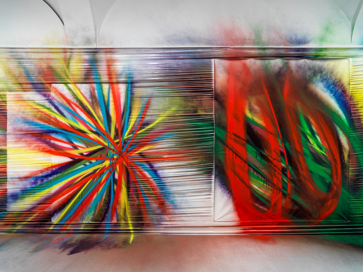 Katharina Grosse: Warum Drei Töne Kein Dreieck Bilden, 2023