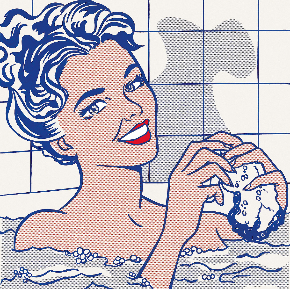 Roy Lichtenstein: Woman in Bath, 1963