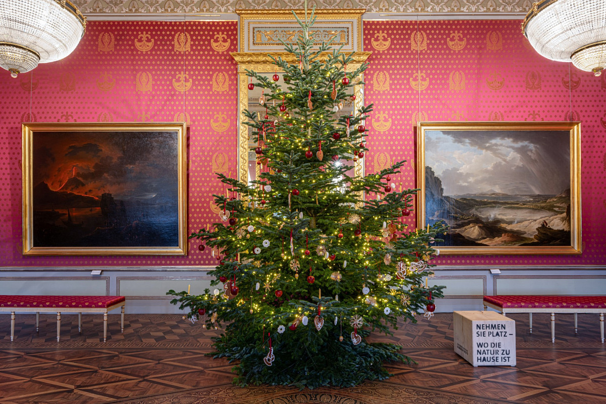 Der Christbaum in der ALBERTINA | Foto © ALBERTINA