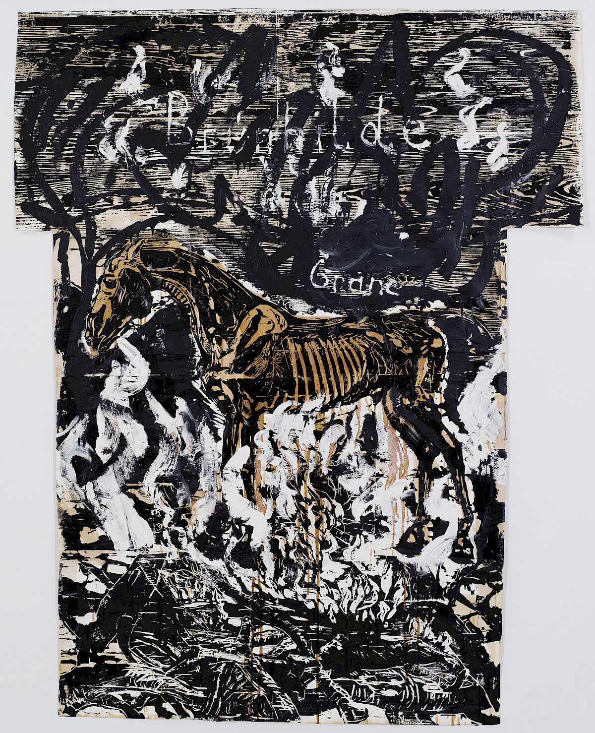Anselm Kiefer: Brünhilde – Grane, 1977/78